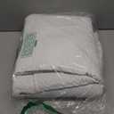 3 Piece Blue White Grey Quilt Set Full/Queen Size Black White Geometric Reversible Bedding Set Microfiber Lightweight Bedspread Coverlet with 2 Shams Modern Bed Covers for All Season, 90''x96''