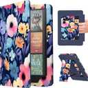 Famavala Case for 7"/6.8" Kindle Paperwhite (2024/2021 Release, 12th/11th Generation) and Signature Edition,Compatible with Samsung/Belkin Wireless Charging Pads (Daisy)