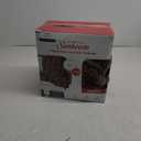 Sunbeam Faux Fur Heated Throw Blanket, 50 x 60 in, Brown
