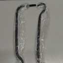 Durable Plant Hangers Brackets: 2 Pack 12 Inch Outdoor Metal Hanging Plant Brackets - Rustproof Wall Hooks for Hanging Flower Basket Bird Feeders Wind Chimes and Lanterns