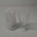 Bormioli Rocco Romantic (Set Of 2) Stemware Glasses, 10.75 Oz. Clear Crystal Glass, Made In Italy