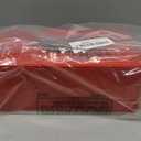 (1PCS) Rectangle Tissue Box Napkin/Holder/Cover in Leather - Large, Waterproof, Long Rectangular Facial Paper Holder in Vintage Style - Ideal for Office, Car & Home Decor (Red)