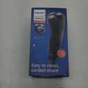 Philips Norelco Shaver 1100 Series, Dry Electric Shaver, 27 Self-Sharpening ComfortCut Blades, 4D Floating Heads, P-Cap, Deep Black, Model S1016/90
