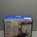 Gym1 6-Piece Doorway Gym Indoor Playground - 6-Piece, Blue - Indoor Playset with Sensory Swing, Pull-Up Bar & Rings, Trapeze, Ladder & Knotted Rope