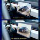 2026 Te sla New Model Y Screen Protector for 2026 15.4" Front & 8Inch Rear Tempered Glass HD with Alignment Kit Accessories Te sla Model Y Juniper Accessories 2026