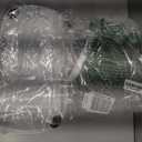 Gardner Pet Automatic Gravity Water Dispenser for Dogs, 1.0Gallon 100% BPA-Free Dog Water Bowl Dispenser, Pet Water Fountain Dispenser with Sponge Filter for Small&Medium Dogs, Cats, Puppies (White)