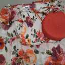 Speechless Girls Floral Flutter Sleeve Chiffon Tiered Maxi Dress with Purse, Size 8