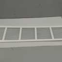 30"Wx6"H Duct Opening Return Air Grille,Air Return Vent Cover Grill for Sidewall and Ceiling,Solid Steel AC Vent Cover HVAC Cold Air Intake Grille Without Filter House,Outer Dimension:31.75WX7.75"H, For 30''W6''H-Duct Opening