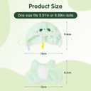 2 PCS Clothes for 17cm Doll Cloth, Dress up Animal Style Outfits with Tails, Boys and Girls Stylish Adorable Dolls Clothes Accessories (No Doll)(Dinosaur)