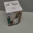 Milk Frother, 6-in-1 Electric Milk Steamer, 8.5oz/250ml Automatic Warm and Cold Foam Maker and Milk Warmer for Latte, Cappuccinos, Macchiato, From the Makers of Instant 400W, White