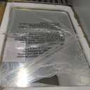 24"36" Gold Pivot Bathroom Mirror for Wall Tilt Vanity Mirror Modern Rectangle Stainless Steel Metal Framed Mirrors with Rounded Corners Hanging Vertical