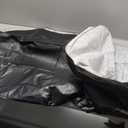 2 pcs Round Tablecloth in Solid Black