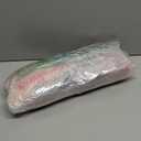 Outdoor Artificial Fall Flowers Mums Plants Autumn Decor, UV Resistant, Look Real 12 Bundles Outside Fake Daisy Eucalyptus Wheat Ferns Arrangement Faux Greenery for Garden Pots Yard Window Box (Orange)