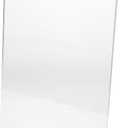 MAGICLULU Acrylic Clear Ergonomic Writing Slope Transparent Desktop Painting Board for Desktop Table Drawing Reading Book Writing Board Rack 11.79X8.25X2.36Inch, Pack Of 5