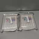 2 x Water Flosser Replacement Tips for Waterpik, 6-Pack Waterpik Flosser Replacement Tips Accessories Attachment Heads - Classic Jet Tips Set JT-100E & Storage Case