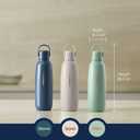 sodastream Fizz & Go Cool - All Metal Bottle (Storm) Carbonating Bottle Capacity, 0.9L