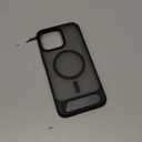 TORRAS for iPhone 14 Pro Max Case Translucent Black | Strong Magnetic & Seamless Stand, Fit for MagSafe, Military-Grade Drop Protection, Sturdy Adjustable Built-in Kickstand, Slim Matte Finish