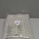 NICETOWN 100% Absolutely Blackout Linen Curtains with Thermal Insulated White Liner, Beige, W62, 2 Pieces, Noise Reducing Textured Linen Look Curtains for Windows 108 inch Length for Classroom