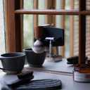 TOOLETRIES The Maverick Silicone Razor & Brush Holder Holder - The Best Safety Razor Stand. This Will Prolong The Life of Your Shaving Brush - Charcoal