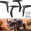 Front & Rear Fender Flares Kit Compatible with 2014-2024 Polaris RZR 900/ S 900/900 EPS/Trail 900/ Trail Mud Flaps Mud Guards Extensions Accessories Replacement for 2879434 (4PCS)