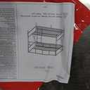 Bellemave Full XL Over Queen Bunk Bed with Storage Shelves and LED Lights, Metal Bunk Beds with Ladders, Heavy-Duty Bunkbed Frame for Guest Room, Bedroom, Home Office, Dorms, Black