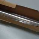 Ivilon Drapery Window Curtain Rod - End Cap Style Design 1 Inch Pole. 72 to 144 Inch Color Brushed Nickel