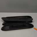 Replacement Step Pad for 3" Round Tubes with 4 Holes, 19.6" X 3.1"(18.6" Outer Hole Spacing)  Durable Non-Slip Replacement Step Pad Set of 4, Easy InstallationVerify Tube Size & Hole Spacing!