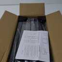 Bukfen Over the Door Pantry Organizer, 6-Tier Adjustable Wooden Basket for Kitchen Pantry Door Organization and Storage, Heavy-Duty Metal Hanging Kitchen Spice Rack, D6.3 x W17.71 x H50.60 inch, 1 Pack