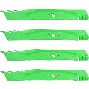 Lawn Mower Blades 942-04308-X Replacement for Cub Cadet MTD Troy Bilt 42'' Cut Deck Mower Blades Compatible with RZT42 LTX1042KW XT2-LX42 TB42 T105, 4 PCS