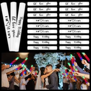Glooglitter 60 PCs Wedding Glow, Ceremony Reception,13.6 inch