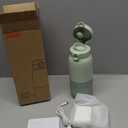 BOLOLO Portable Bottle Warmer for Travel, Super Fast Charging, Instant Breastmilk, Formula, Water, Milk Warmer with 10 Ounces Big Capacity, Baby Flask for Vehicle, Car, Airplane Journey