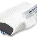 Derila  Size(25x15Inch) Pillowcase | Designed to Keep Your Derila Memory Foam Pillow for snoring Relief Covered and Protected with This Crisp, Clean, White Pillowcase Made from Premium Materials