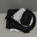 Dance Star Kids Costume for Boys 80s 90s Pop Stage Cosplay Party Halloween Role Play Black 8-10 Years