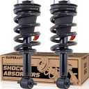 Front Complete Struts Coil Spring Assembly 239112 Compatible with 2014-2018 Chevy Silverado 1500 4WD/ 2014 2015 2016 2017 GMC Sierra 1500 RWD Replacement Shock Absorbers