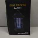 YISSVIC Bug Zapper Outdoor Indoor Waterproof Electric Mosquito Lamp Fly Zapper Killer Effective 4200V Plug in for Home Patio Office Courtyard (One-Light Control Bug Zapper)