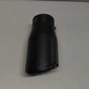 Black Exhaust tip - 3 Inch Inlet Bolt on Design- Stainless Steel Car Muffler Tips 3" ID x 4"OD x 8"L