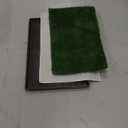 Dog Grass Large Potty Patch, Dog Litter Boxes Artificial Grass Bathroom Turf for Pet Training, Washable Puppy Pee Pad, Perfect Indoor/Outdoor Portable Potty Pet Loo (Tray system-35"X22.6")