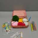 Aeelike Crochet Kit for Beginners Adults, Crochet Kits Include Yarn, 59pcs Crochet Starter Kit for Beginners,Ergonomic Crochet Hooks 2.0-6.0 mm, Lace Steel Needles 0.6-1.9 mm (pink cat)