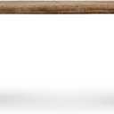 Artissance Home Vintage Noodle Bench, Weathered Natural Wood Finish 