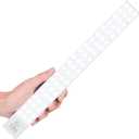 Alivation 60 LED Closet Lights Battery Powered LED Lights, Bright Under Cabinet Lighting, Motion Sensor Light Indoor, Wireless Lights, 2400mah Rechargeable Battery Operated Lights, 120 Days Run Time (6000k Clean White-13")