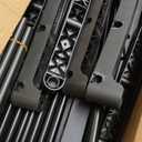 Fixwal Gaming Desk for Bedroom L Shaped Small Corner Computer Desk with Power Outlets and LED Lights, PC Desk, Home Office Desks with Drawer, Writing Desk Study Desk, Black