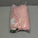 Fisoew Womens Oversized Bow Sweatshirt Long Sleeve Crewneck Casual Fall Pullover Tops Pink, XL