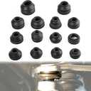 14Pc Upgraded Universal Tie Rod Dust Boot Covers Ball Joint Head Rubber Boots Turn To Rod Control Arm Protection Linkages Car Accessories Steering Suspension Boot Replacement Suitable to Most Vehicles