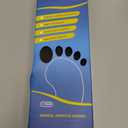 Plantar Fasciitis Feet Insoles Arch Supports Orthotics Inserts Relieve Flat Feet, High Arch (Mens 7-7 1/2 | Womens 9-9 1/2) (Gray)