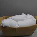 HYLEORY All Season Full Size Bed Comforter - Cooling Down Alternative Quilted Duvet Insert with Corner Tabs - Winter Warm - Machine Washable