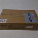 Ronlap 3 Tier Slim Rolling Storage Cart with Wheels Plastic Utility Cart Organizer for Snack Craft Art Postpartum Baby Diaper Nail Makeup in Bathroom Laundry Room Kitchen Bedside Narrow Space, White