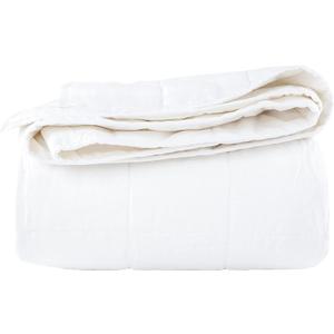 Full/Queen 94 X 96 Linen Quilt White One Size