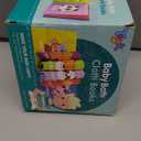 Baby Bath Books, Nontoxic Fabric Soft Baby Cloth Books, Early Education Toys, Waterproof Baby Books for Toddler, Infants Perfect Shower Toy, Kids Bath Toys Birthday Gift (Pack of 8)