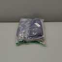 lulumoon Muslin Swaddle Blanket Baby - Cotton Swaddling Blanket Soft Baby Receiving Blankets Neutral 3Pack(Navy)