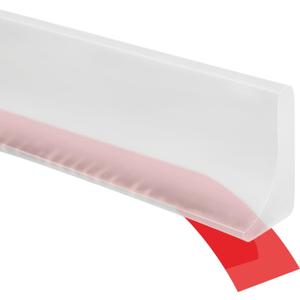 Shower Threshold Water Guard Dam Bottom Seal for Bathroom and Kitchen Glass Shower Door Strip Dry and Wet Separation Caulk Seal Edge Tape